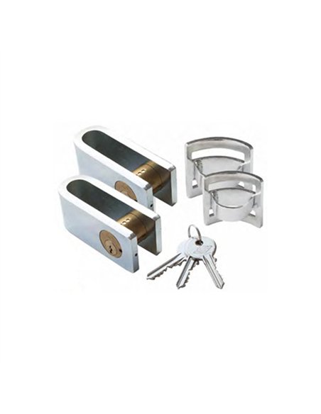 JUEGO 2 CANDADOS PERSIANA BALLESTA C150 CAYS
