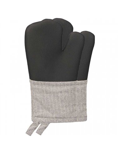 MANOPLA GUANTE COCINA TEXTIL 30x17cm 10867 KINVARA