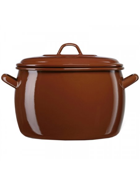 OLLA PORCELANA TRADICION TEJA 14cm 2lt
