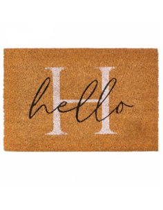 ALFOMBRA FELPUDO COCO 60x40mm HELLO 12083 AR 2