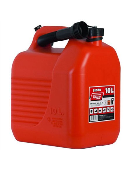 BIDON CARBURANTE CON CANULA NARANJA 30lt 604355 TAYG