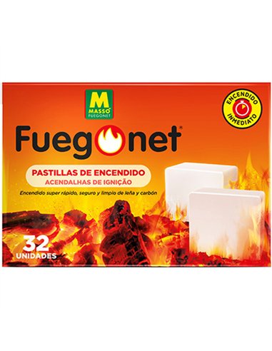 PAQ. 32 PASTILLAS ENCENDER BLANCAS 230112 MASSO