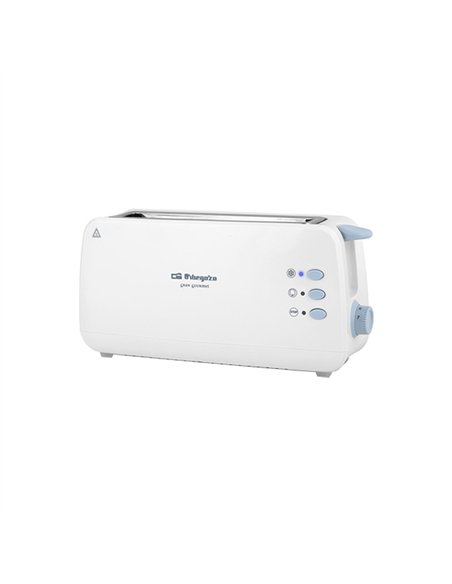 TOSTADOR PAN 850w REBANADA LARGA TO-4012 ORBEGOZO