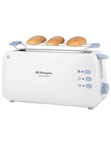 TOSTADOR PAN 850w REBANADA LARGA TO-4012 ORBEGOZO