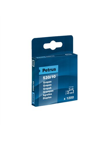 CAJA 1200 GRAPAS 10mm 530/10 PETRUS