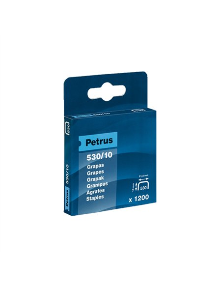 CAJA 1200 GRAPAS 10mm 530/10 PETRUS