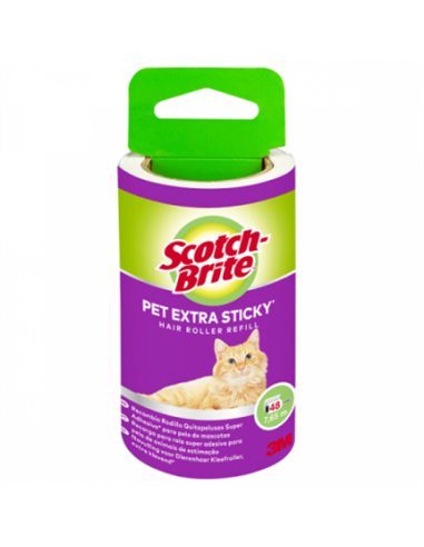 RECAMBIO RODILLO PELO MASCOTAS 7100214490 SCOTCH BRITE 3M