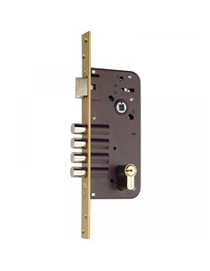 CERRADURA SEGURIDAD 8912 BULONES YL6 50-80mm LATONADA YALE
