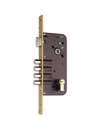 CERRADURA SEGURIDAD 8912 BULONES YL6 50-80mm LATONADA YALE