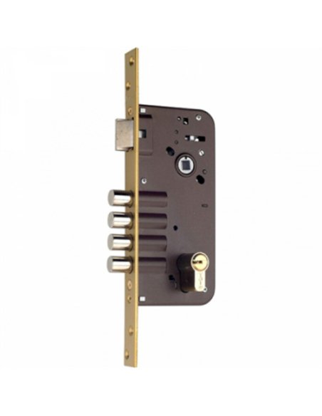CERRADURA SEGURIDAD 8912 BULONES YL6 50-80mm LATONADA YALE