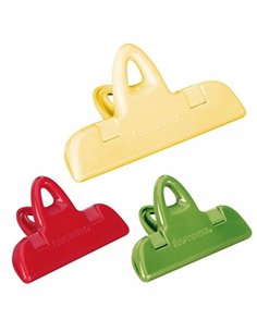 SET 3 PINZAS CIERRABOLSA 7-11cm PRESTO 420762 TESCOMA