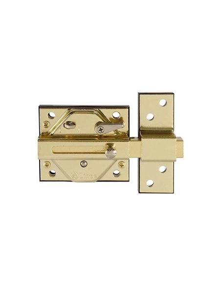 CERROJO SEGURIDAD ANTIBUMPING DORADO 7930RHL LINCE