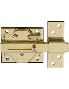CERROJO SEGURIDAD ANTIBUMPING DORADO 7930RHL LINCE 2