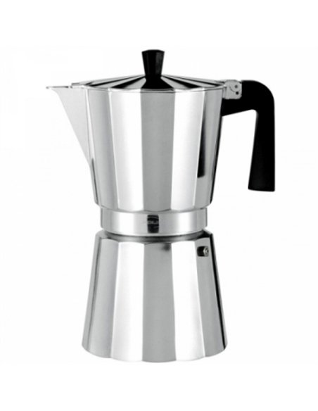 CAFETERA ALUMINIO VITROCERAMICA 6T. NEW VITRO OROLEY