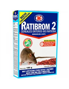 RATICIDA CEBO FRESCO 150gr RATIBROM 2