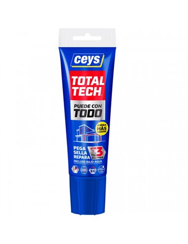 TUBO SELLADOR TOTAL TECH POLIMERO MS BLANCO 125ml 507232 CEYS