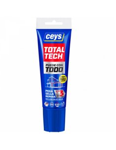 TUBO SELLADOR TOTAL TECH POLIMERO MS TRANSPARENTE 125ml 507242 CEYS 2