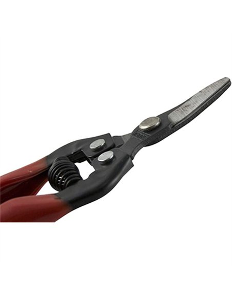 TIJERA CORTA NARANJA RECOLECTORA CURVA 17cm 1280 ALTUNA