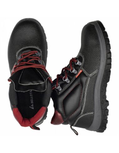BOTA SEGURIDAD PIEL NEGRA T.44 S3 72300 BELLOTA