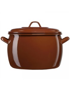 OLLA PORCELANA TRADICION TEJA 34cm 20lt