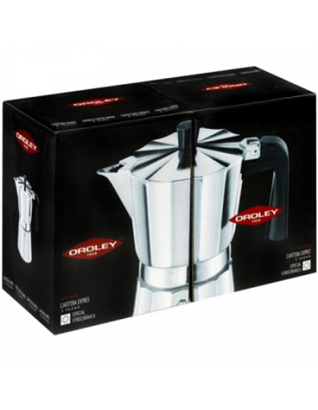 CAFETERA ALUMINIO VITROCERAMICA 9T. NEW VITRO OROLEY