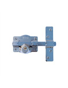 CERROJO LLAVE SEGURIDAD LLAVE/LLAVE 105mm 1203S ILARGI