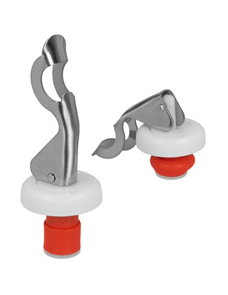 JUEGO 2 TAPONES BOTELLA EXPANSORES 25721080 METALTEX