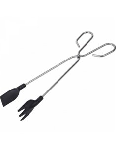 TENACILLA INOX PALAS NYLON 35cm 4505 SAUVIC 2