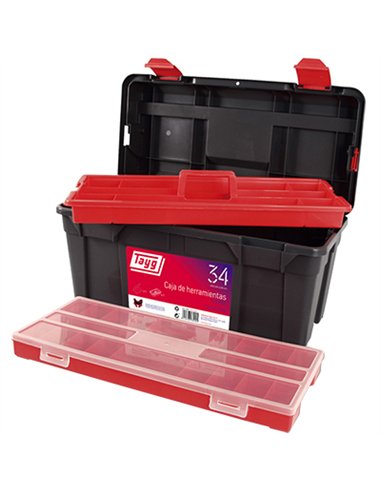 CAJA HERRAMIENTAS C/SUPLEM. 48x26x26cm MOD. 33 TAYG