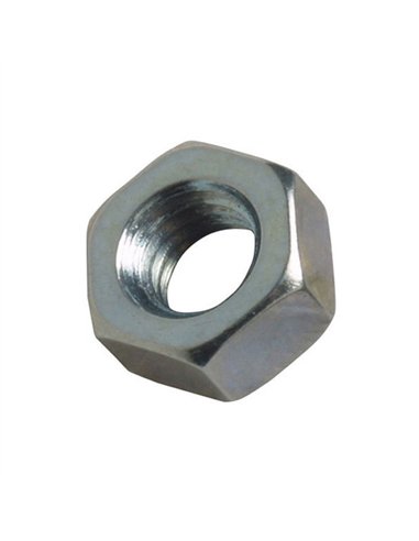 CAJA 500 TUERCAS HEXAGONAL ZIN M-6 DIN 934 4.8 INDEX