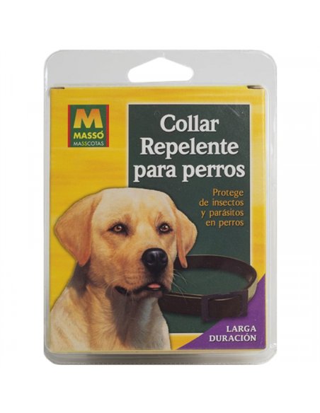 COLLAR REPELENTE PERRO ANTIPARASITARIO 60cm 231027 MASSO
