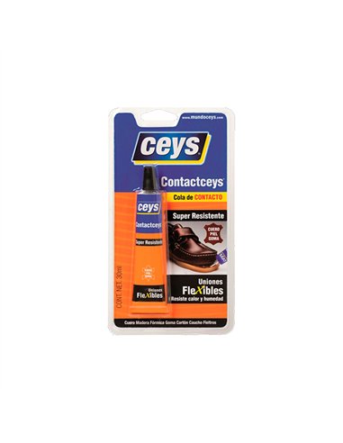 TUBO COLA CONTACTO TRASPARENTE 70ml CONTACTCEYS 503602 CEYS