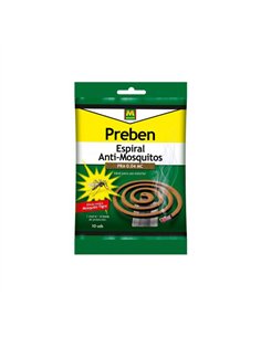 BLISTER 10 ESPIRAL ANTIMOSQUITOS PREBEN 231453 MASSO