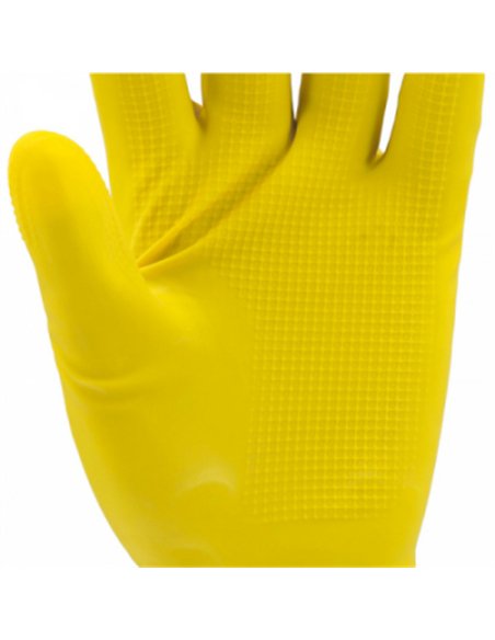 GUANTE LATEX MULTIUSO 30cms T.8 MEDIANA 74071 FLO