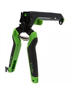 TENAZA GRAPADORA TELAS METALICAS CON CARGADOR 20mm SALKI