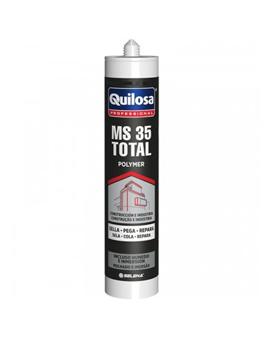 CARTUCHO SELLADOR POLIMERO MS BLANCO 280ml MS-35 QUILOSA
