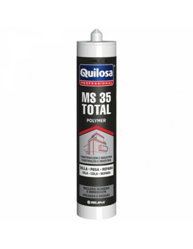 CARTUCHO SELLADOR POLIMERO MS BLANCO 280ml MS-35 QUILOSA