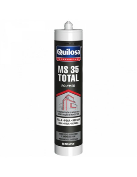 CARTUCHO SELLADOR POLIMERO MS BLANCO 280ml MS-35 QUILOSA