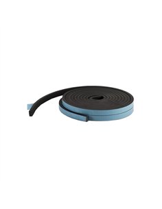BURLETE AISLANTE IMPERMEABLE 15mmX5mmX10mt NEGRO 1300/5 GEKO