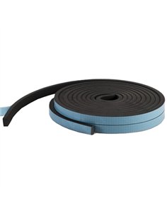 BURLETE AISLANTE IMPERMEABLE 15mmX5mmX10mt NEGRO 1300/5 GEKO 2