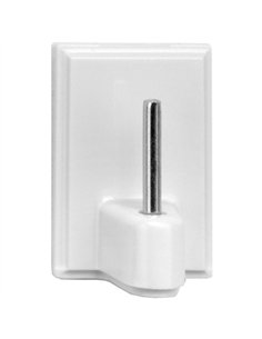 BLISTER 4 PERCHA VISILLERO BLANCO 2042-2 INOFIX 2