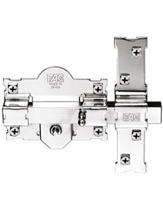 CERROJO 101R/105 BOTON/LLAVE BOMB. REDONDO NIQUELADO FAC 2