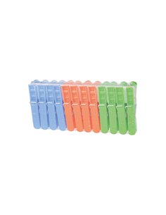 PAQ. 20 PINZAS TENDER ROPA PLASTICO 2702548