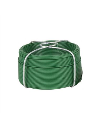 ROLLO 50mt ALAMBRE BOBINAX PLASTIF. VERDE  2/7 0,7/1,2mm