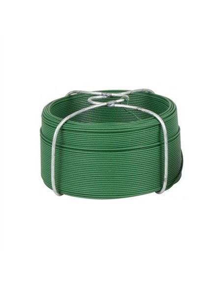 ROLLO 50mt ALAMBRE BOBINAX PLASTIF. VERDE  2/7 0,7/1,2mm