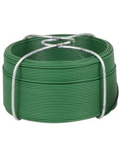 ROLLO 50mt ALAMBRE BOBINAX PLASTIF. VERDE  2/7 0,7/1,2mm 2