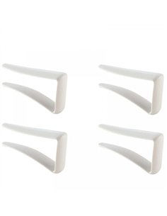 BLISTER 4 SUJETAMANTELES PLASTICO 420810 TESCOMA