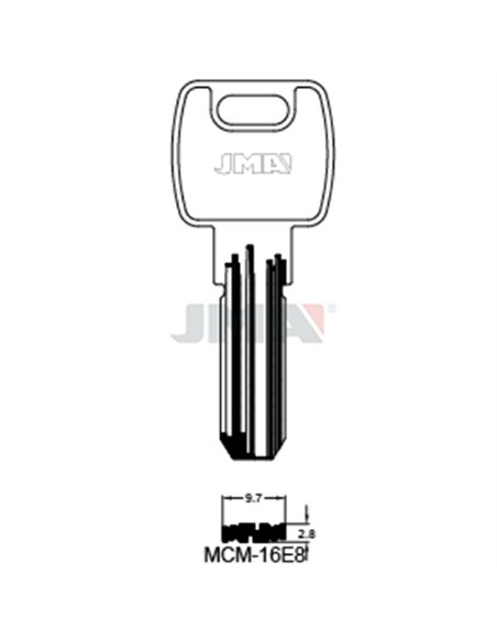 CAJA 30+5 LLAVES MCM16E8 SEGURIDAD JMA