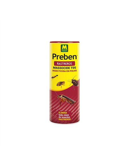PREBEN INSECTICIDA POLVO CUCARACHAS 250gr 231445 MASSO