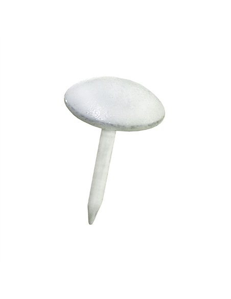 BLISTER 20 TACHUELAS ESMALTADA BLANCA 10mm